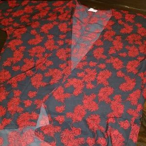 Satin kimono wrap Lularoe